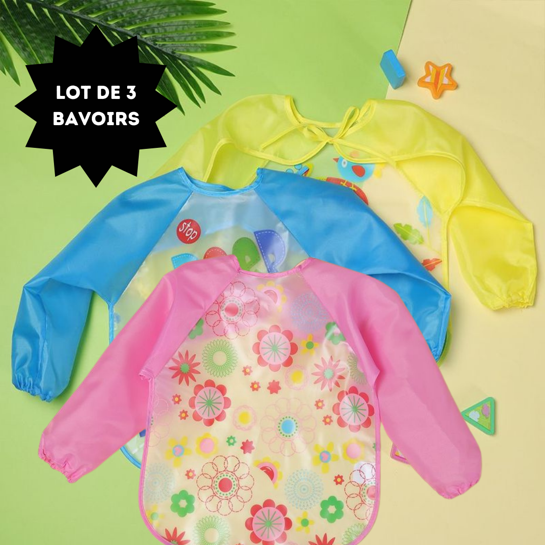 Bibio™ - Bavoir imperméable pour enfant (1 À 4 ANS)